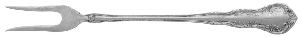 Irving (Sterling, 1900, R, W & S Stamp) Short Handle Pickle/Olive Fork by Wallace Silver-1