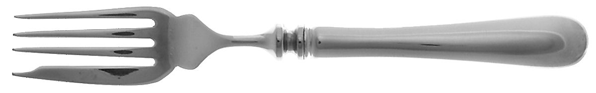 Old Guilford (Silverplate, 1981) Individual Hollow Fish Fork, Stainless Tines by Wallace Silver-1