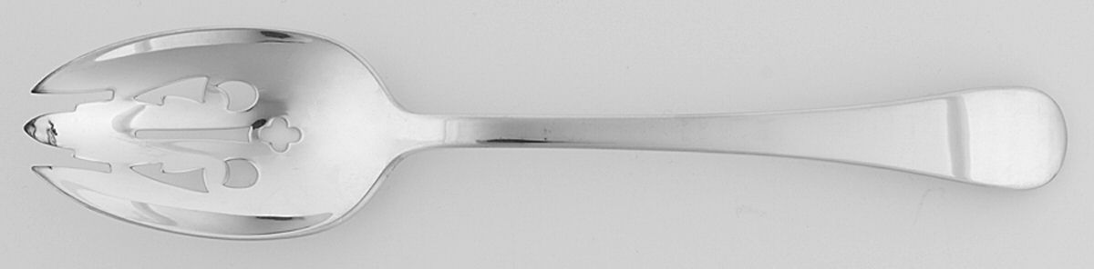 Old Guilford (Silverplate, 1981) Pierced Tablespoon (Serving Spoon) by Wallace Silver-1