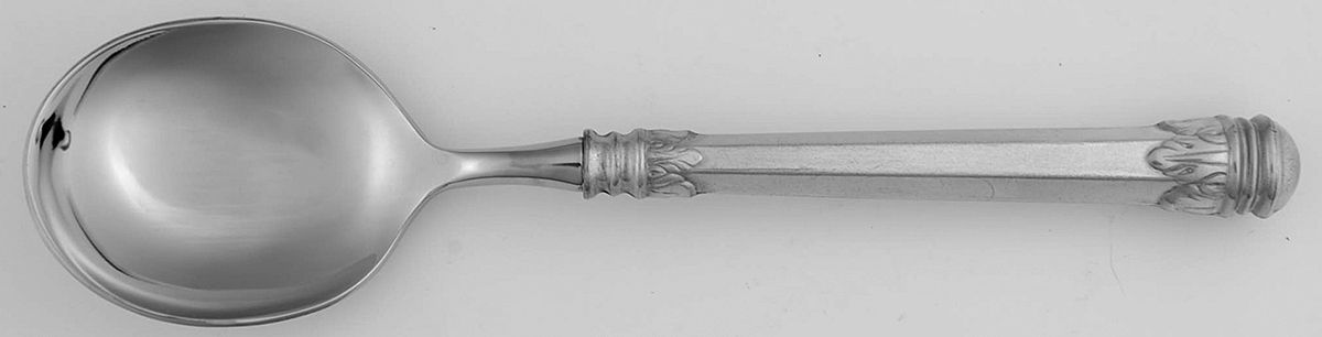 Olympia (Sterling, 1976) Hollow Handle Sugar Spoon by Wallace Silver-1