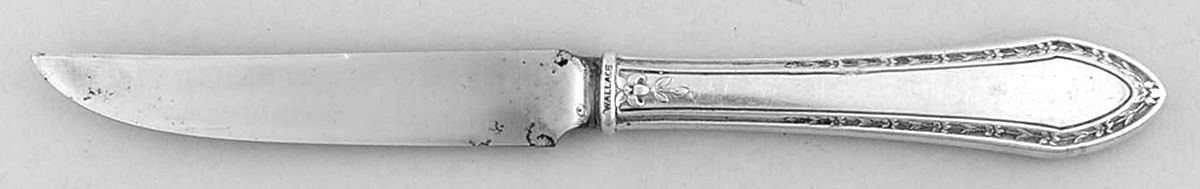 Orange Blossom (Sterling, 1923) Individual Fruit Knife with Stainless Blade by Wallace Silver-1