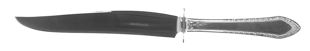 Orange Blossom (Sterling, 1923) Small Steak Carving Knife with Stainless Blade by Wallace Silver-1