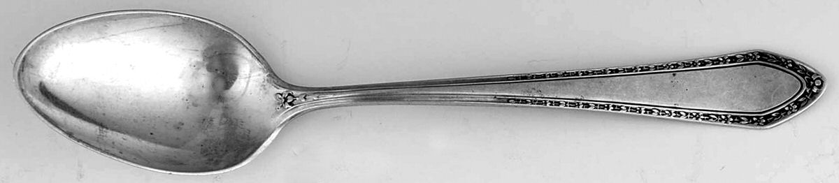 Orange Blossom (Sterling, 1923) Five O'Clock Teaspoon by Wallace Silver-1