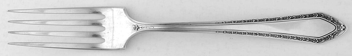 Orange Blossom (Sterling, 1923) Fork by Wallace Silver-1