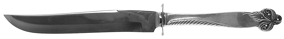 Orchid Elegance (Sterling, 1956) Small Steak Carving Knife with Stainless Blade by Wallace Silver-1
