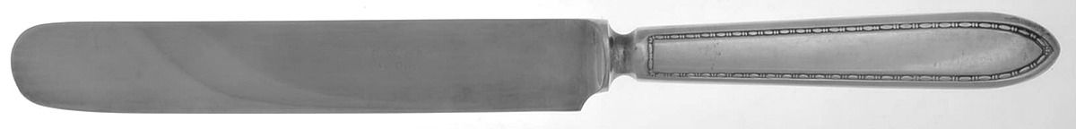 Pearl (Silverplate, 1913) Blunt Solid Knife by Wallace Silver-1