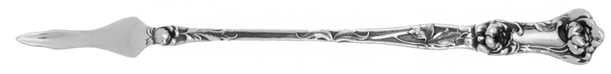 Peony (Sterling, 1906, No Monograms) Solid Nut Pick by Wallace Silver-1