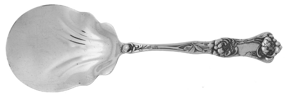 Peony (Sterling, 1906, No Monograms) Tomato Server, Solid Piece by Wallace Silver-1