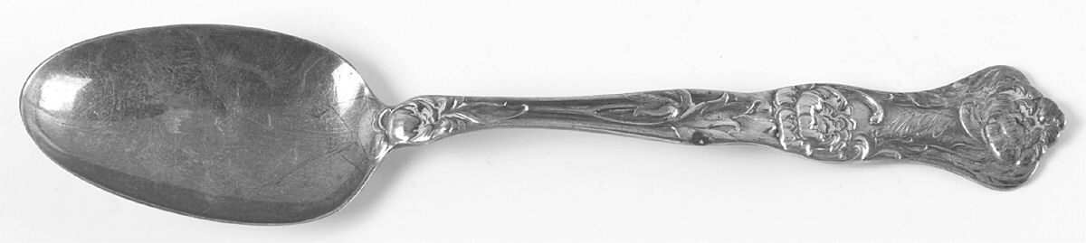 Peony (Sterling, 1906, No Monograms) Teaspoon by Wallace Silver-1