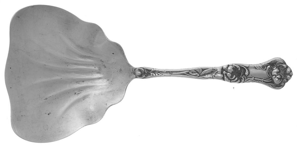 Peony (Sterling, 1906, No Monograms) Bon Bon Scoop by Wallace Silver-1