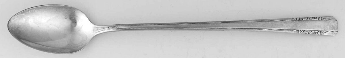 Personality (Silverplate, 1938, No Monograms) Iced Tea Spoon by Wallace Silver-1