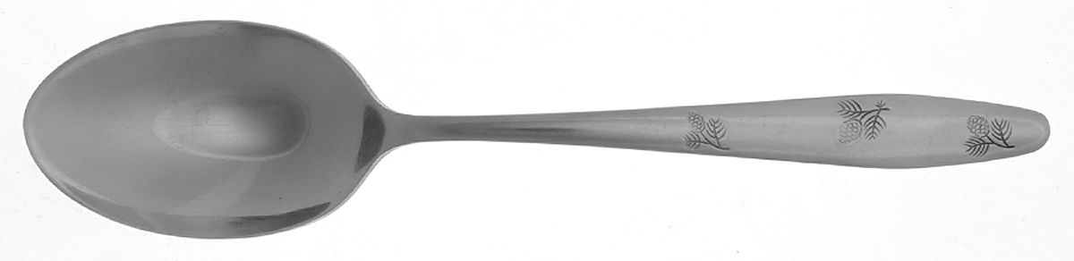 Pine Cone (Stainless) Tablespoon (Serving Spoon) by Wallace Silver-1