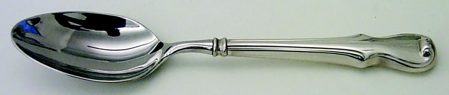 Plymouth Colony (Sterling II, 1976) Hollow Handle Dessert Spoon by Wallace Silver-1