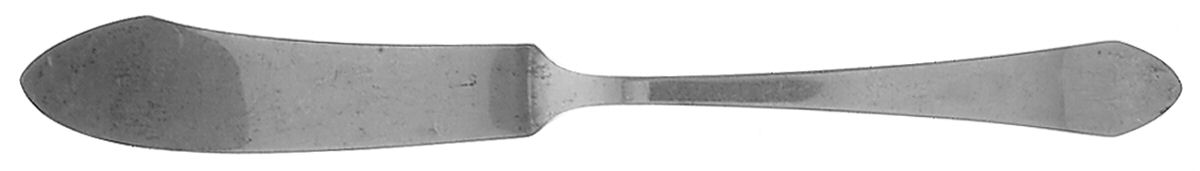Plain Colonial (Sterling) Flat Handle Master Butter Knife by Wallace Silver-1