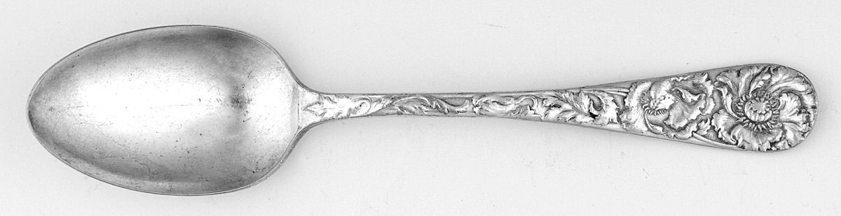 Poppy (Silverplate, 1934) Teaspoon by Wallace Silver-1