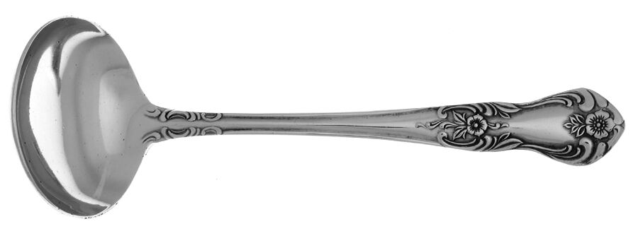 Portsmouth (Stainless) Solid Gravy Ladle by Wallace Silver-1
