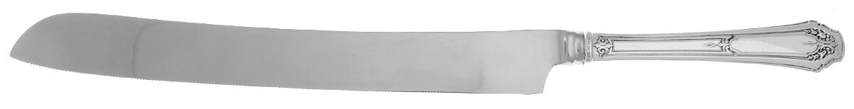 Princess Anne (Sterling, 1926) Wedding Cake Knife with Stainless Blade HC by Wallace Silver-1