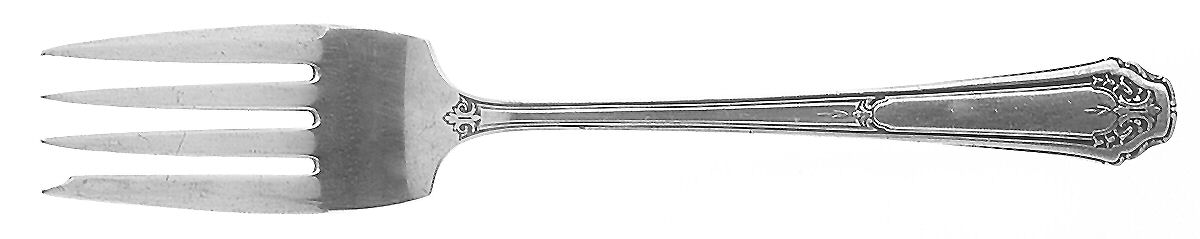Princess Anne (Sterling, 1926) Individual Salad Fork by Wallace Silver-1