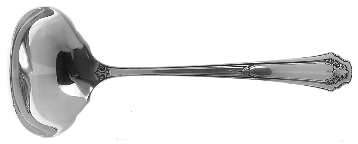 Princess Anne (Sterling, 1926) Solid Gravy Ladle by Wallace Silver-1