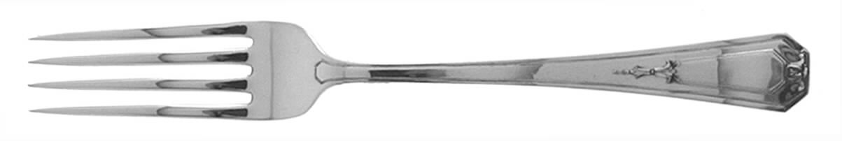 Princess Mary (Sterling, 1922, No Monos) Fork by Wallace Silver-1