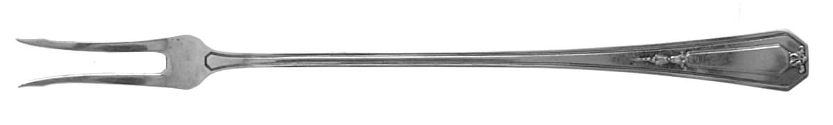 Princess Mary (Sterling, 1922, No Monos) Long Handle Pickle/Olive Fork by Wallace Silver-1