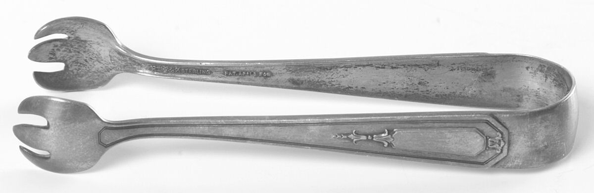Princess Mary (Sterling, 1922, No Monos) Bon Bon Tongs by Wallace Silver-1