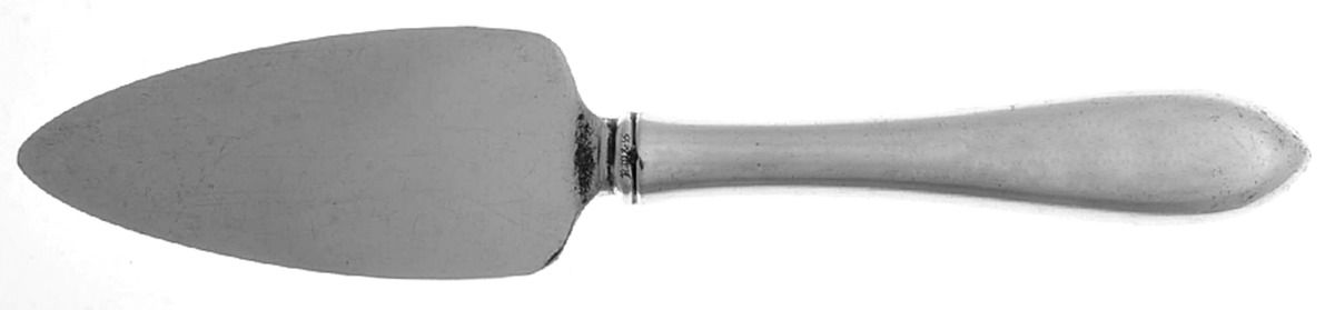 Puritan (Sterling, 1909) Cheese Server with Silverplate Blade by Wallace Silver-1