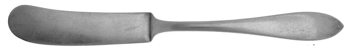 Puritan (Sterling, 1909) Flat Handle Master Butter Knife by Wallace Silver-1
