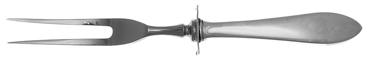 Puritan (Sterling, 1909) Small Carving Fork W/Sterling Guard by Wallace Silver-1