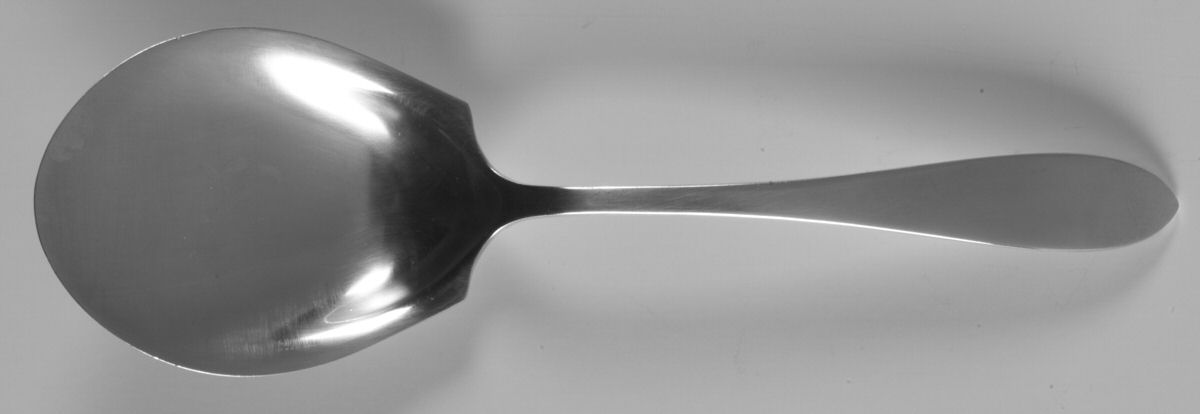 Puritan (Sterling, 1909) Small Solid Berry/Casserole Spoon by Wallace Silver-1
