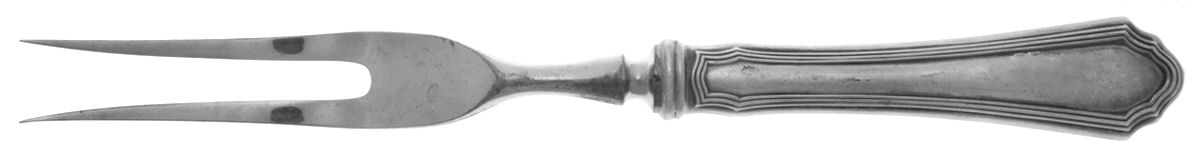 Putnam (Sterling, 1912) Small Steak Carving Fork with Stainless Prongs by Wallace Silver-1