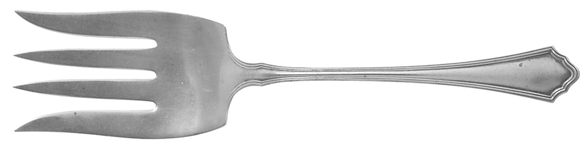 Putnam (Sterling, 1912) Solid Salad Serving Fork by Wallace Silver-1