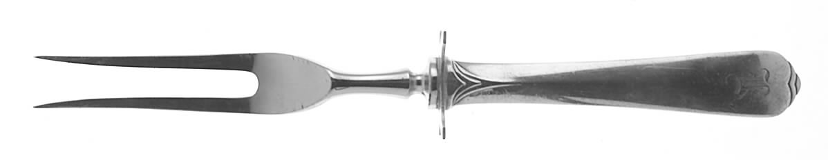 Reflection (Sterling, 1920) Small Steak Carving Fork with Stainless Prongs by Wallace Silver-1