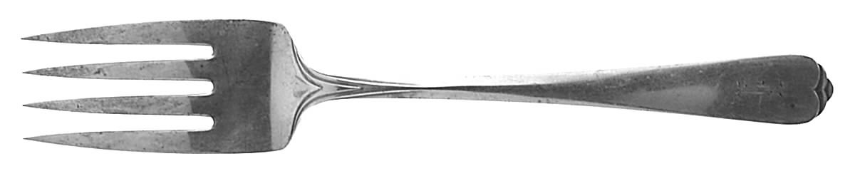 Reflection (Sterling, 1920) Small Solid Cold Meat Serving Fork by Wallace Silver-1