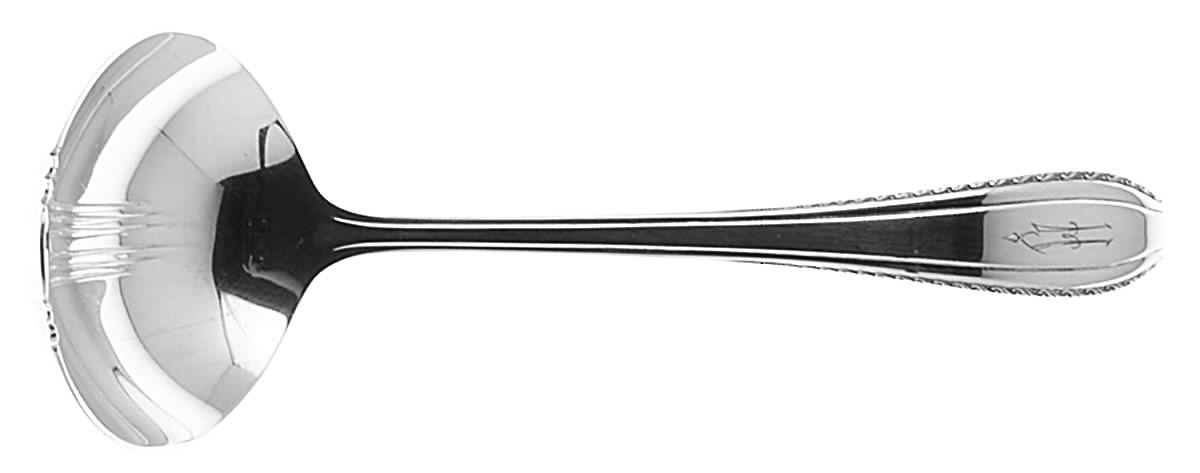 Rembrandt (Sterling, 1938, No Monograms) Solid Gravy Ladle by Wallace Silver-1