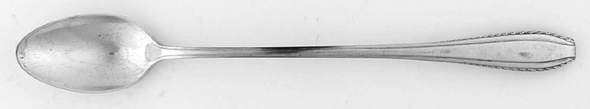 Rembrandt (Sterling, 1938, No Monograms) Iced Tea Spoon by Wallace Silver-1