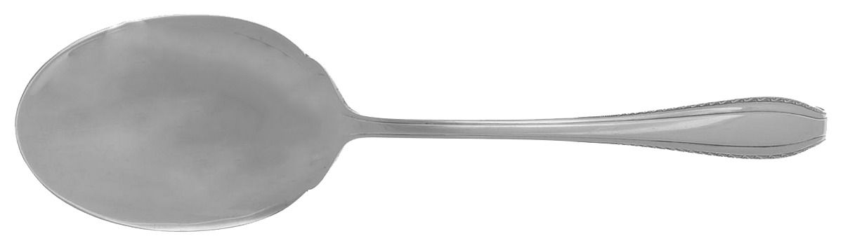 Rembrandt (Sterling, 1938, No Monograms) Solid Smooth Casserole Spoon by Wallace Silver-1