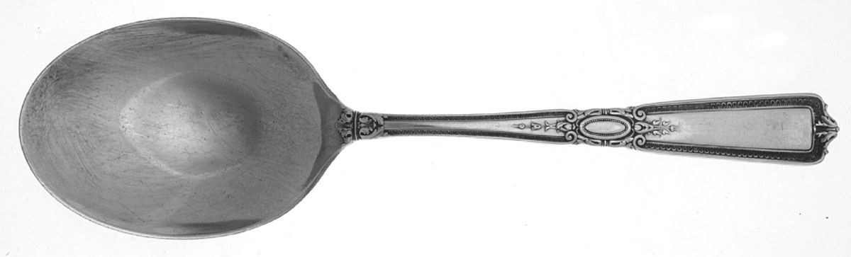 Renaissance (Sterling, 1925) Solid Salad Serving Spoon by Wallace Silver-1