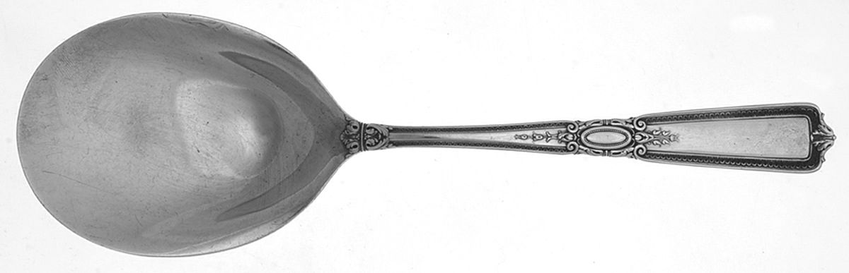 Renaissance (Sterling, 1925) Small Solid Berry/Casserole Spoon by Wallace Silver-1