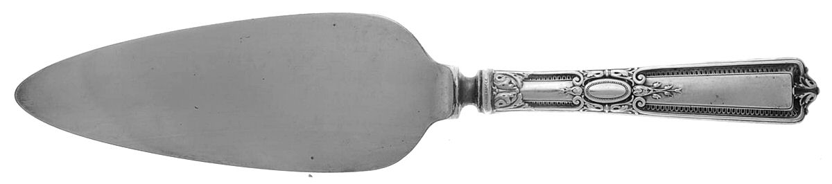 Renaissance (Sterling, 1925) Pie Server with Silverplate Blade by Wallace Silver-1