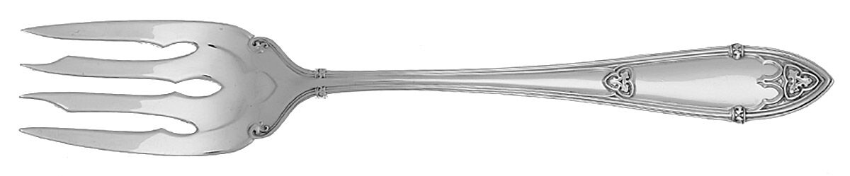 Rheims (Sterling, 1919) Individual Solid Fish Fork by Wallace Silver-1
