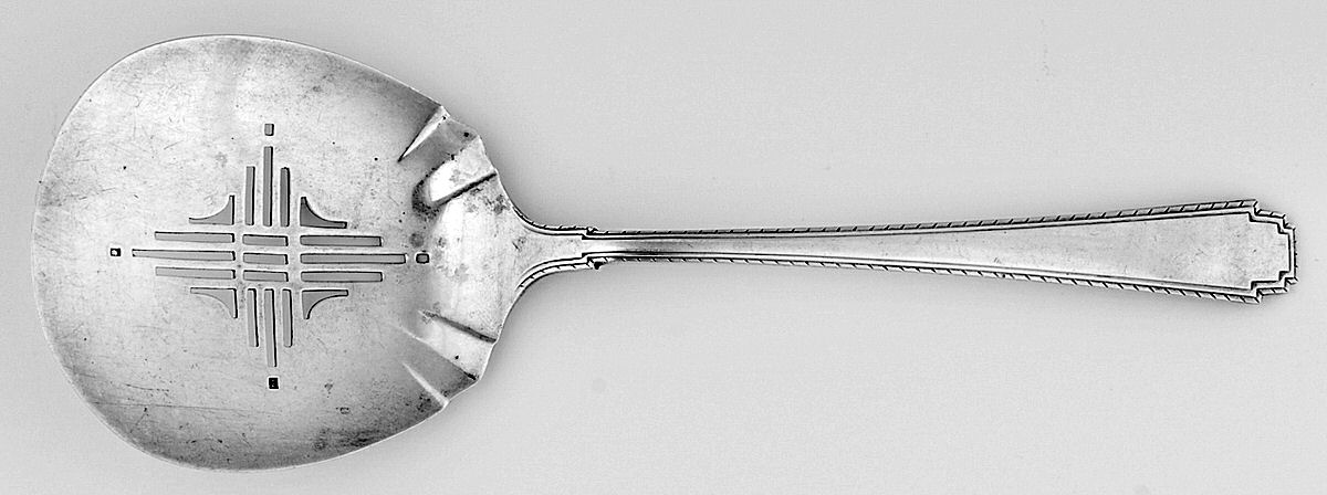 Rhythm (Sterling, 1929) Tomato Server, Solid Piece by Wallace Silver-1