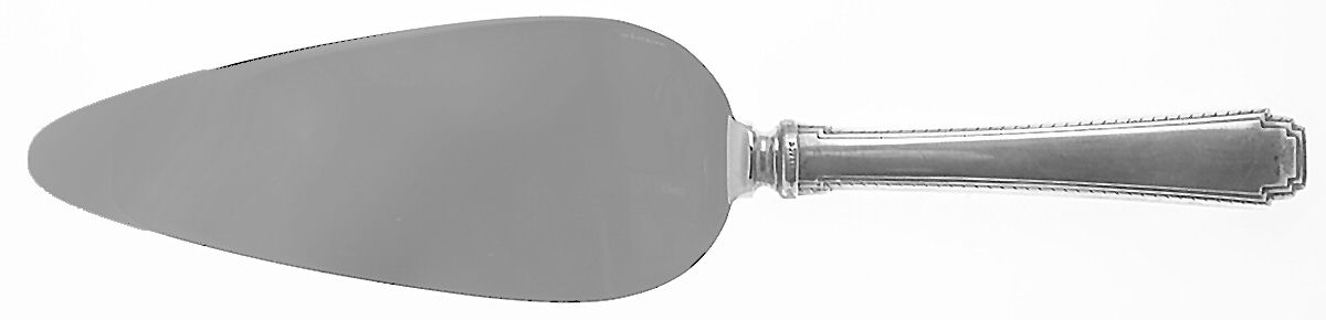 Rhythm (Sterling, 1929) Pie Server with Stainless Blade by Wallace Silver-1