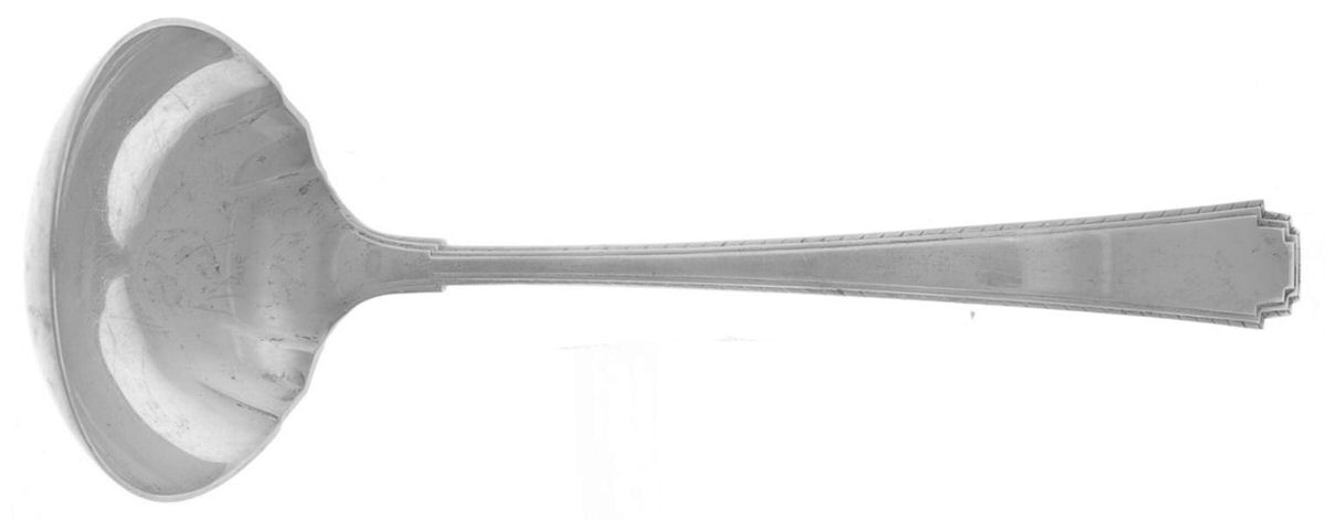 Rhythm (Sterling, 1929) Solid Gravy Ladle by Wallace Silver-1