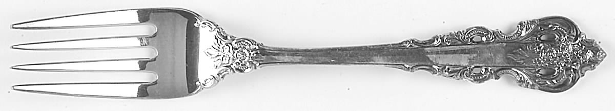 Royal Baroque (Silverplate, 1981) Individual Salad Fork by Wallace Silver-1