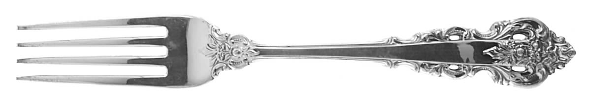 Royal Baroque (Silverplate, 1981) Fork by Wallace Silver-1