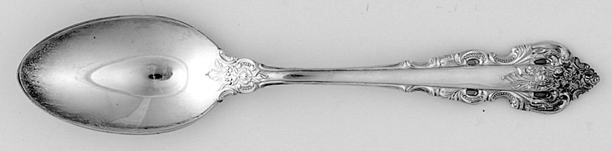 Royal Baroque (Silverplate, 1981) Place/Oval Soup Spoon by Wallace Silver-1
