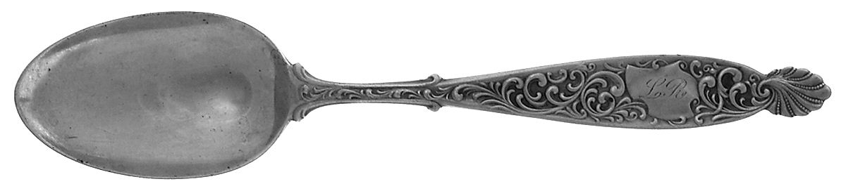 Rodney (Sterling, 1894) Monogram Teaspoon by Wallace Silver-1
