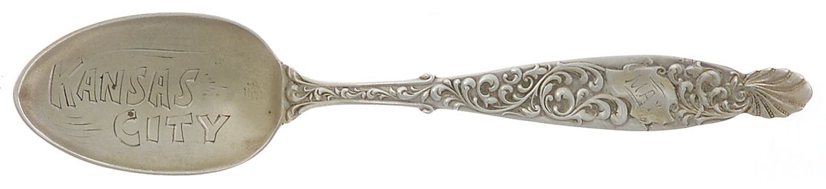 Rodney (Sterling, 1894) Souvenir Spoon (Five O'Clock) by Wallace Silver-1