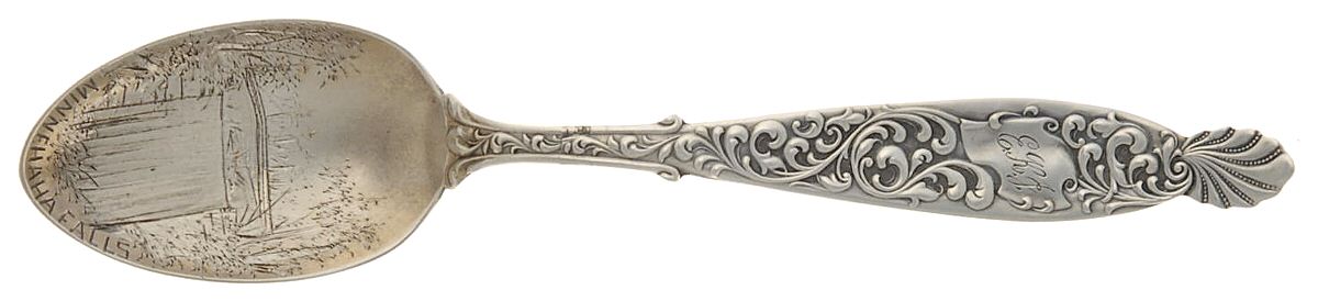 Rodney (Sterling, 1894) Souvenir Spoon (Five O'Clock) by Wallace Silver-1